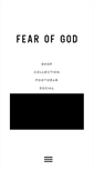 Mobile Screenshot of fearofgod.com